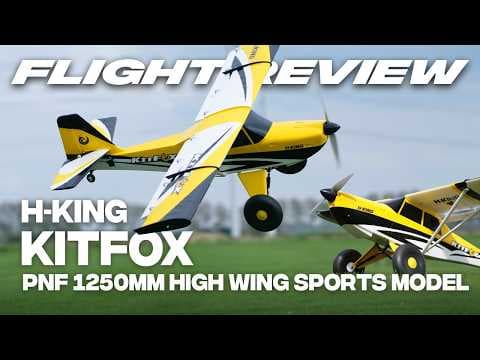 H-King KitFox Sport Plane 1100mm/1250mm PNF